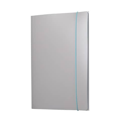 Cartelline a 3 lembi Leonardi ViceVersa A4 25,5 x 35,5 cm conf. da 4 colori assortiti - 100041254